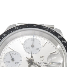 将图像加载到图库查看器中，TUDOR Chrono Time Oyster Date W40mm Stainless Steel Silver Dial79260
