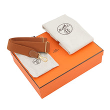 将图像加载到图库查看器中，HERMES Evelyne Gold Taurillon Clemence Size 23
