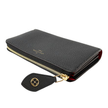 Load image into Gallery viewer, LOUIS VUITTON Portefeuille Comet Pink/NoirM63102 Taurillon Leather
