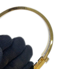 Load image into Gallery viewer, HERMES ClicHH Bangle Size PM Black Enamel Gold Plated
