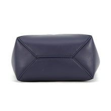 Load image into Gallery viewer, LOEWE Puzzle Fold Tote Abyss BlueA657V25X01 Shiny Calf Leather Size Mini
