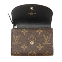 Load image into Gallery viewer, LOUIS VUITTON Rosalie Coin Purse NoirM82333 Monogram/Monogram Reverse Canvas
