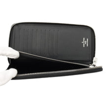 将图像加载到图库查看器中，LOUIS VUITTON Zippy wallet Vertical NoirM60965 Epi Leather
