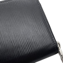 将图像加载到图库查看器中，LOUIS VUITTON Zippy wallet Vertical NoirM60965 Epi Leather
