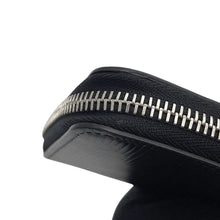 将图像加载到图库查看器中，LOUIS VUITTON Zippy wallet Vertical NoirM60965 Epi Leather
