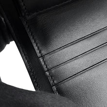 Load image into Gallery viewer, CELINE 16 Seize Small Trifold Wallet Black10F523 Leather

