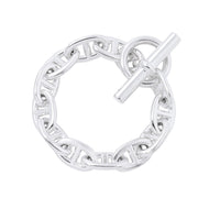 HERMES Chaine d'Ancre Bracelet 12 frames Size TGM SV925