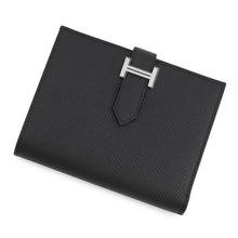 Load image into Gallery viewer, HERMES BEAN Compact Black Epsom
