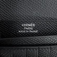 Load image into Gallery viewer, HERMES BEAN Compact Black Epsom
