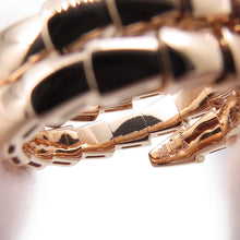 Load image into Gallery viewer, BVLGARI Serpenti Viper Ring Size M(Approximately No.11-13)357876 18K Pink Gold
