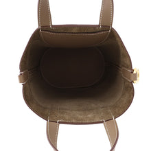 将图像加载到图库查看器中，HERMES In the loop Etoupe Taurillon Clemence Swift Leather Size 18
