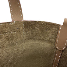 将图像加载到图库查看器中，HERMES In the loop Etoupe Taurillon Clemence Swift Leather Size 18
