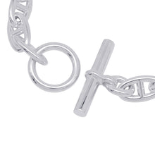Load image into Gallery viewer, HERMES Chaine d'Ancre Bracelet 14 frames Size GM SV925
