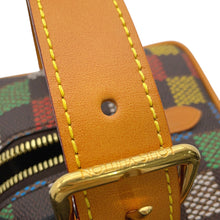 将图像加载到图库查看器中，LOUIS VUITTON Locker Dopp Kit Brown/MulticolorN00151 Byrds Damier Ebene
