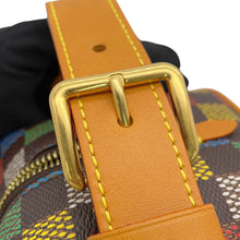将图像加载到图库查看器中，LOUIS VUITTON Locker Dopp Kit Brown/MulticolorN00151 Byrds Damier Ebene
