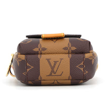 Load image into Gallery viewer, LOUIS VUITTON Striped Double Phone Pouch LV MADE NIGO RS BrownM81005 Monogram stripe
