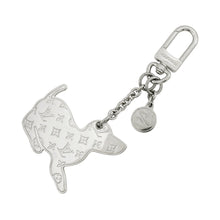 Load image into Gallery viewer, LOUIS VUITTON Monogram Bijoux Sac・LV Dog White/BrownM00747 Metal
