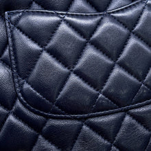 Load image into Gallery viewer, CHANEL Matelasse Drawstring Backpack NavyA94417 Lambskin
