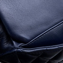 Load image into Gallery viewer, CHANEL Matelasse Drawstring Backpack NavyA94417 Lambskin
