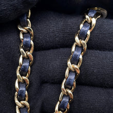 Load image into Gallery viewer, CHANEL Matelasse Drawstring Backpack NavyA94417 Lambskin
