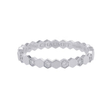 Load image into Gallery viewer, Chaumet B. de Chaumet Diamond Ring Size 52/#1281890 18K White Gold

