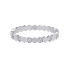 Load image into Gallery viewer, Chaumet B. de Chaumet Diamond Ring Size 52/#1281890 18K White Gold
