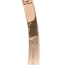 Load image into Gallery viewer, CARTIER Love breath half diamond Size Classical/17B6036017/B6036000 18K Pink Gold
