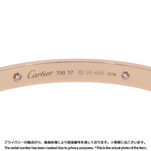 Load image into Gallery viewer, CARTIER Love breath half diamond Size Classical/17B6036017/B6036000 18K Pink Gold
