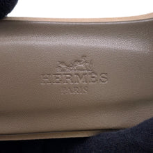 将图像加载到图库查看器中，HERMES Oran Sandals Etoupe Epsom Size 35
