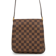 Load image into Gallery viewer, LOUIS VUITTON Musette Salsa OrangeN51300 Damier Ebene Canvas Size long
