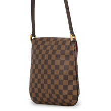 Load image into Gallery viewer, LOUIS VUITTON Musette Salsa OrangeN51300 Damier Ebene Canvas Size long
