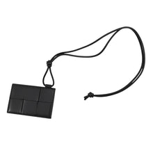 Load image into Gallery viewer, Bottega Veneta Maxi INTRECCIATO Badge Holder Black701460VCQC48425 Lambskin
