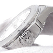 将图像加载到图库查看器中，Chopard alpine eagle 41 W41mm Stainless Steel Rubber White Dial298600-3036
