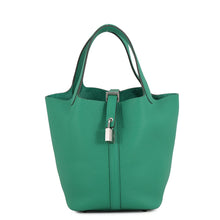 Load image into Gallery viewer, HERMES Picotin Lock Vert Vertigo Taurillon Clemence Size PM
