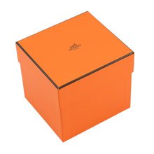 将图像加载到图库查看器中，HERMES H Deco Bowls (Set of 2) White/BlackP037084P Porcelain Size 12.5 cm
