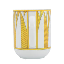 将图像加载到图库查看器中，HERMES Soleil de HERMES NO2 Mug Yellow/WhiteP046131P Porcelain
