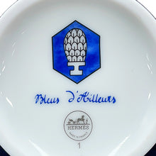将图像加载到图库查看器中，HERMES Tall Blue D'ailleurs Mug No. 1 Blue/WhiteP030138P Porcelain
