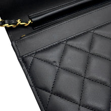 Load image into Gallery viewer, CHANEL Matelasse Classic Chain Wallet BlackAP0250 Lambskin
