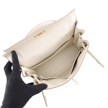 Load image into Gallery viewer, HERMES Kelly Retourne Craie Taurillon Clemence Size 28
