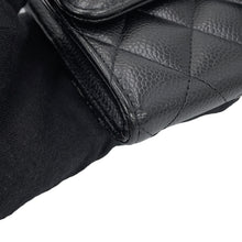 Load image into Gallery viewer, CHANEL Matelasse Classic Long Flap Wallet BlackAP0241 Caviar Leather
