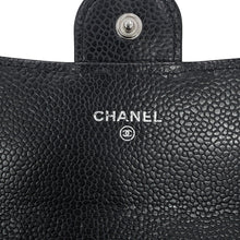 Load image into Gallery viewer, CHANEL Matelasse Classic Long Flap Wallet BlackAP0241 Caviar Leather
