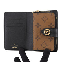 Load image into Gallery viewer, LOUIS VUITTON Portefeuille Juliet NoirM69432 Monogram / Monogram Reverse Canvas / Monogram / Giant
