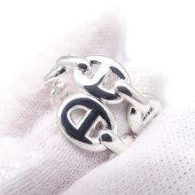 Load image into Gallery viewer, HERMES Chaine d'Ancre Double Ring Size 54/#14 SV925

