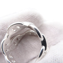 Load image into Gallery viewer, HERMES Chaine d'Ancre Double Row Ring Size 52/#12 SV925
