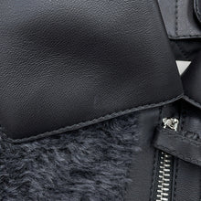 将图像加载到图库查看器中，HERMES Long blouson Size 38 Gray Cashmere55% Polyester45% Leather
