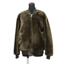 将图像加载到图库查看器中，PRADA reversible blouson Size 38 Khaki58A246 15VF Mongolian Sheepskin Fur Nylon
