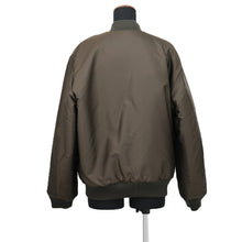 将图像加载到图库查看器中，PRADA reversible blouson Size 38 Khaki58A246 15VF Mongolian Sheepskin Fur Nylon
