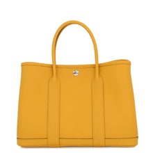 Load image into Gallery viewer, HERMES Garden Party Jaune Ambre Country Leather Size TPM
