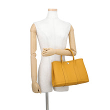 Load image into Gallery viewer, HERMES Garden Party Jaune Ambre Country Leather Size TPM
