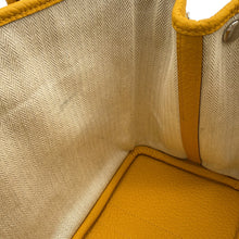 Load image into Gallery viewer, HERMES Garden Party Jaune Ambre Country Leather Size TPM
